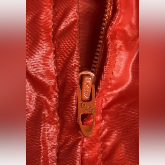 Vintage Ernst Engel Designer Red Nylon Windbreaker Jacket Men's S - Picture 5 of 6